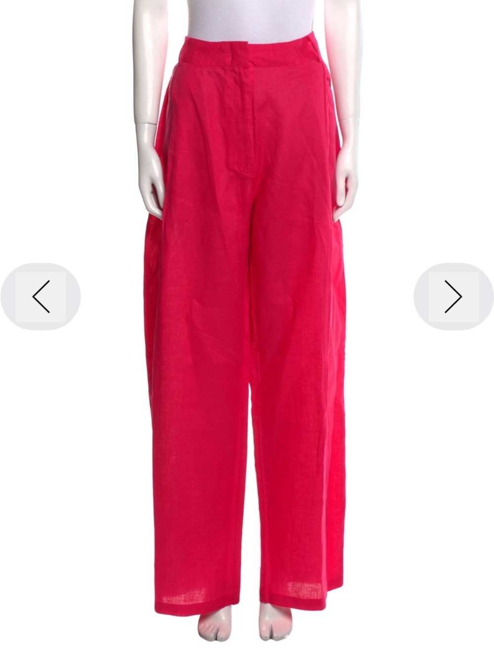 Aexae Women’s High-Rise Wide Leg Pants - Hot Pink